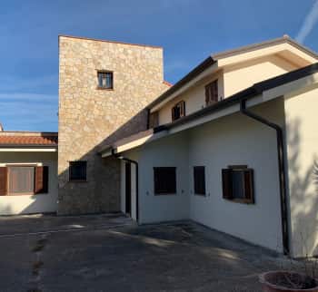 Villa på fjellet i Camporosso